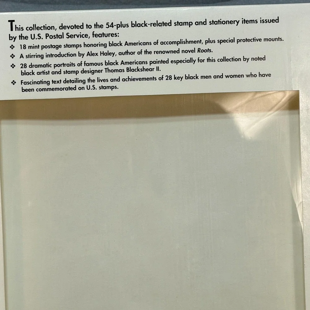 Vintage 1991 USPS I Have a Dream Stamp Collection Unused Black Heritage Stamps